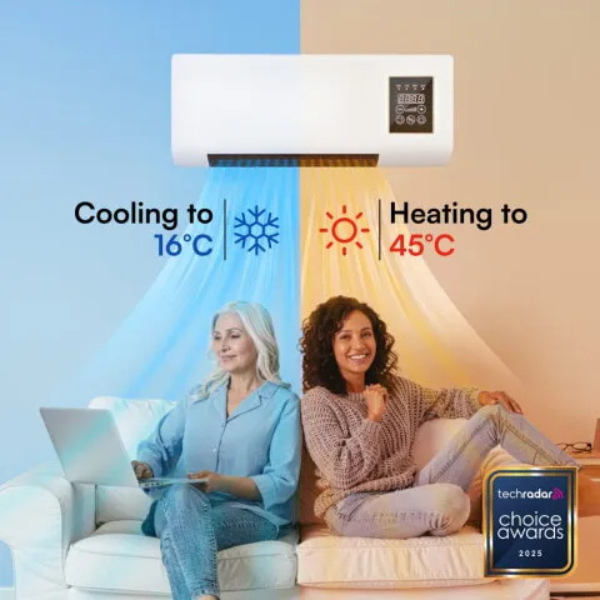 Coolzy Portable AC — reversible portable heater and air conditioner
